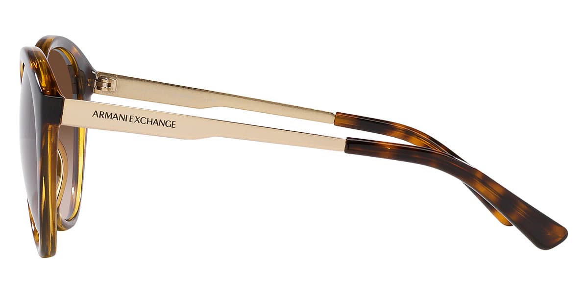 Armani Exchange AX4134S 821313 Sunglasses Brown 55mm Women 2