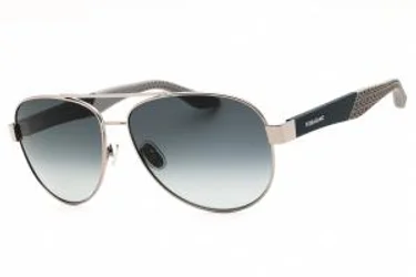 Salvatore Ferragamo SF275SN 021 Sunglasses Shiny Light Rutherium 62mm