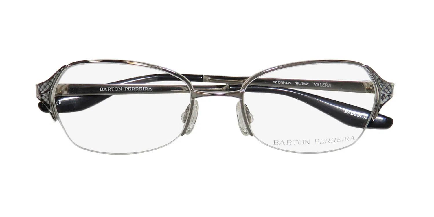 Barton Perreira Valera sil/baw Eyeglasses Silver 50mm 2