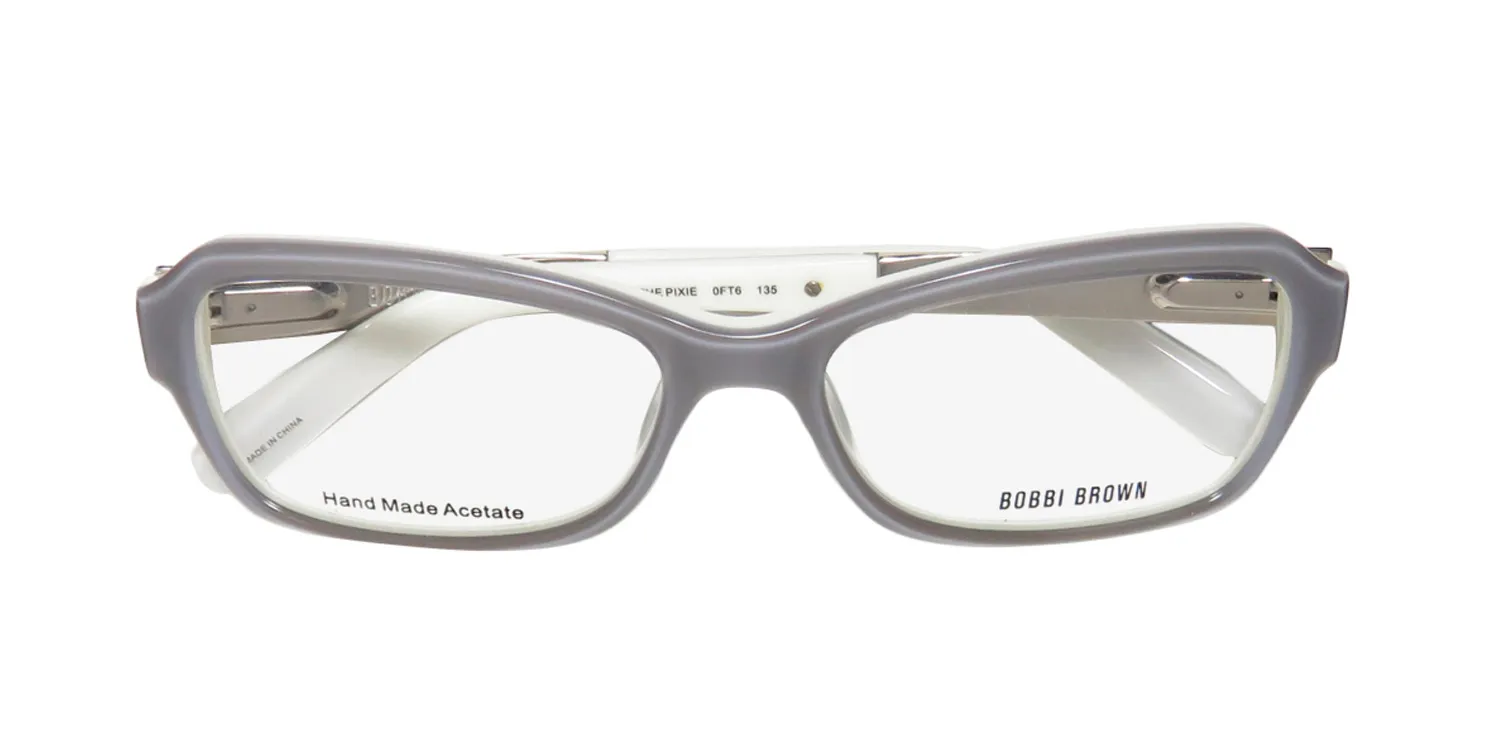 Bobbi Brown The Pixie ft6 Eyeglasses Gray Porcelain 53mm 2