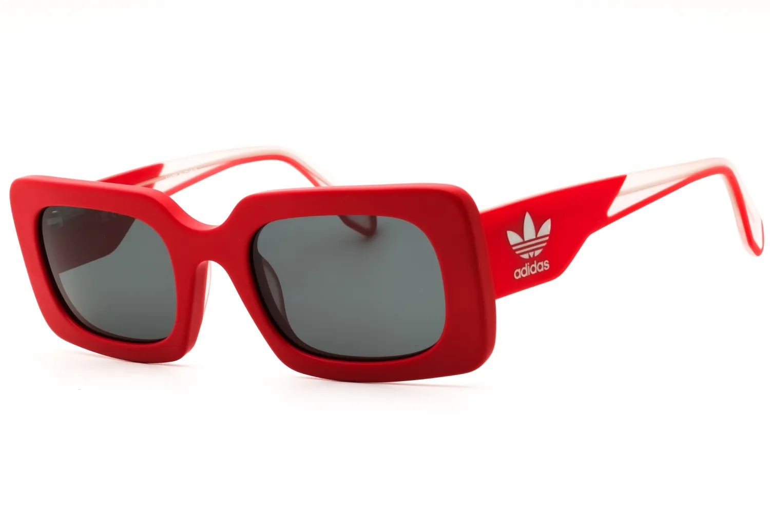 Adidas OR0076 67A Sunglasses Matte Red 52mm Unisex