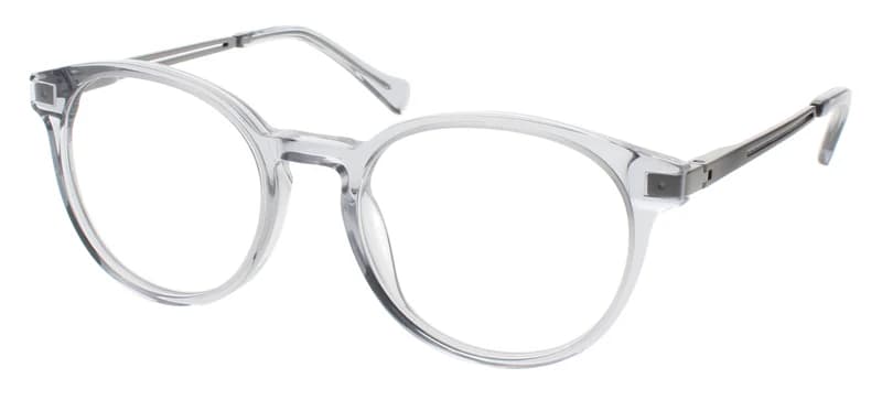 Demi+Dash Drift Eyeglasses Grey Crystal 47mm Kids