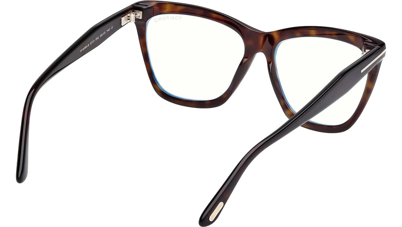 Tom Ford FT6064B 052 Eyeglasses Dark Havana 56mm Women 5