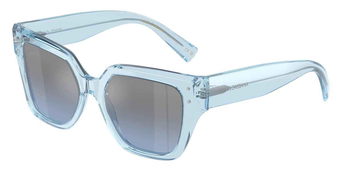 Dolce & Gabbana DG4471F 33227C Sunglasses Transparent Blue 52mm Women