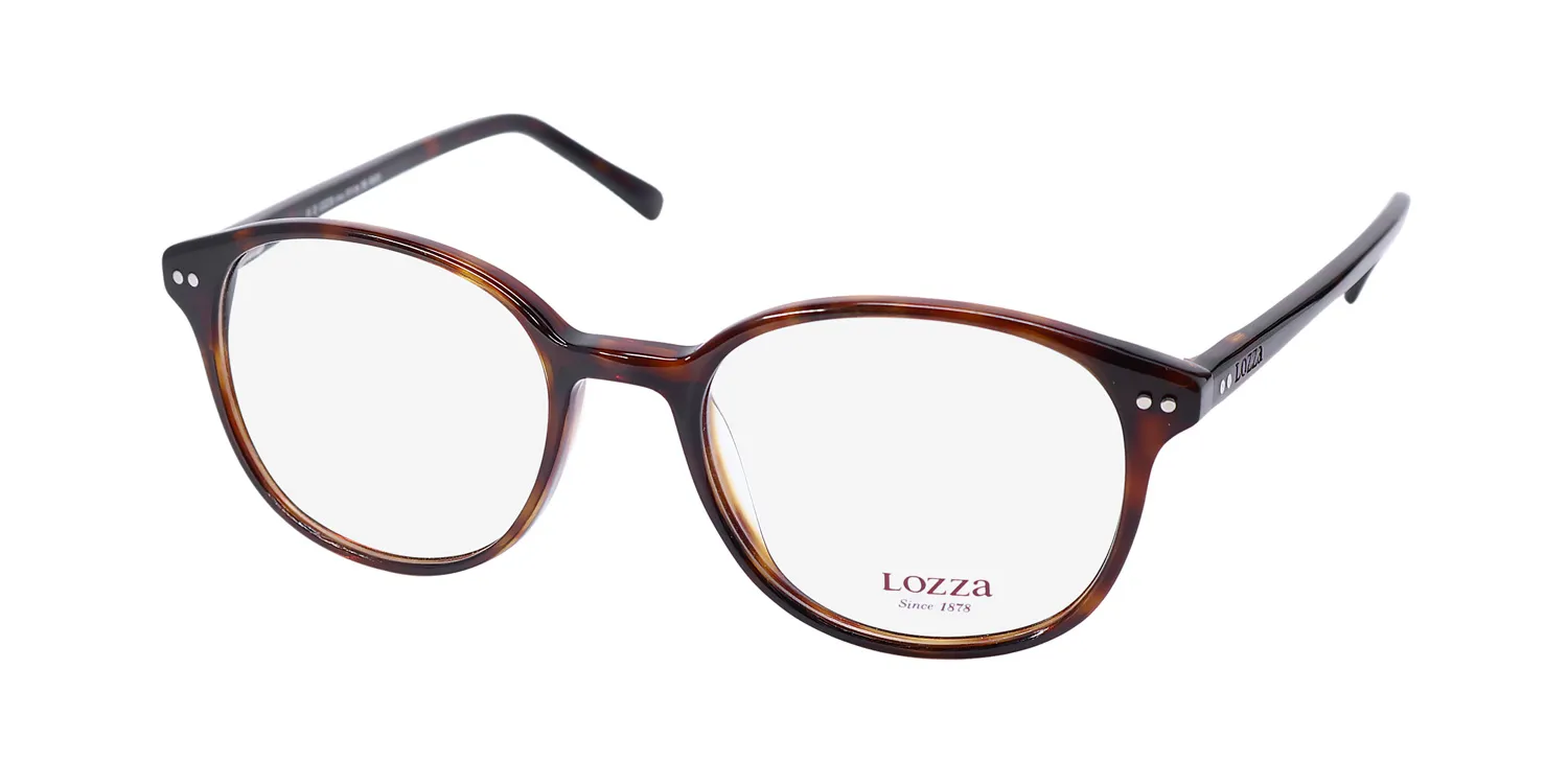 Lozza Vl1836 0714 Eyeglasses Tortoise 48mm Unisex