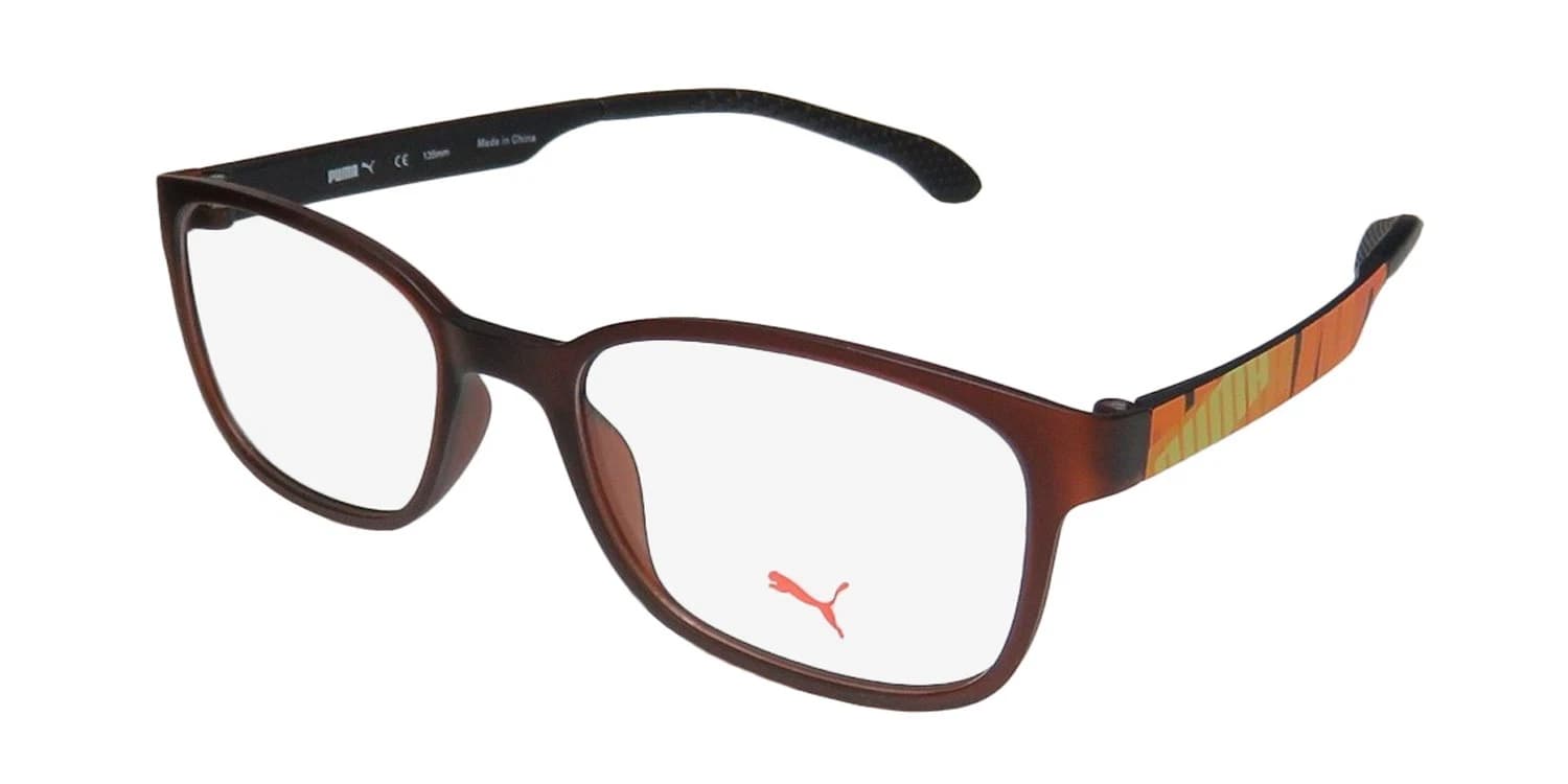 Puma PU1544O Eyeglasses Brown 48mm Kids