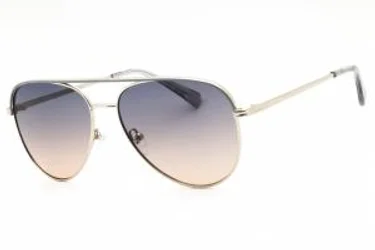 Kenneth Cole Reaction KC2977 10B Sunglasses Shiny Light Nickeltin