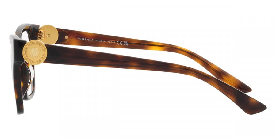 Versace VE3341U 108 Eyeglasses Brown 50mm Women 3