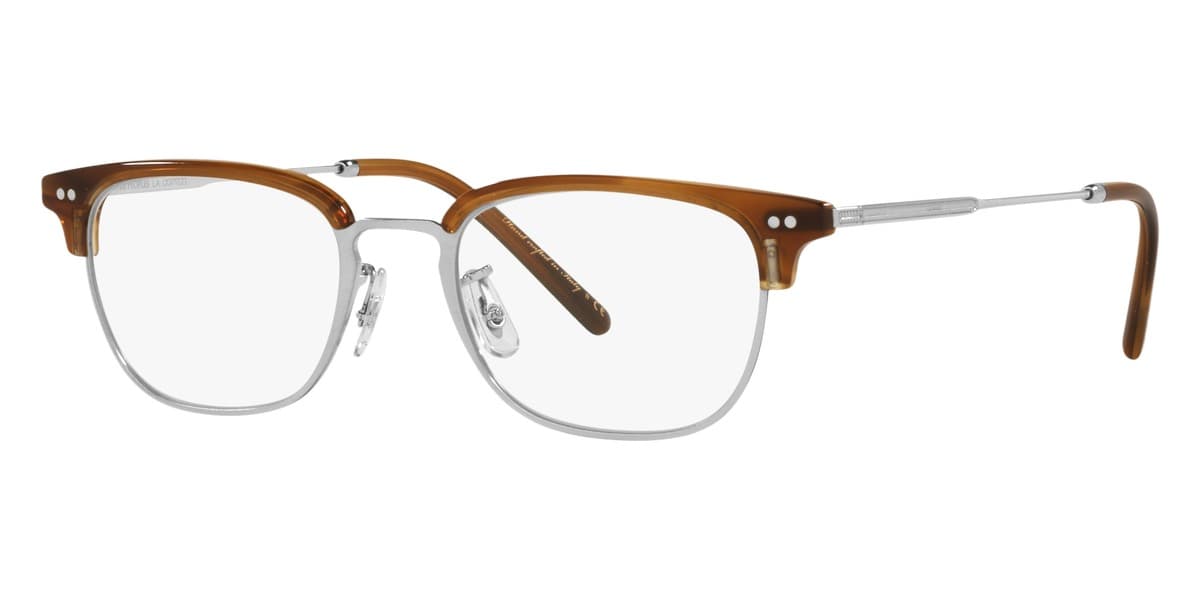 Oliver Peoples KESTEN OV5468 1011 Eyeglasses Brushed Silver/raintree 49mm Unisex