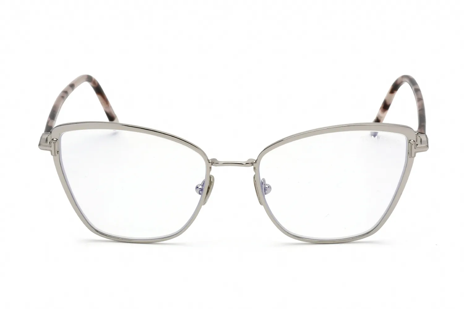 Tom Ford FT5740-B 016 Eyeglasses Shiny Palladium 54mm Women 2