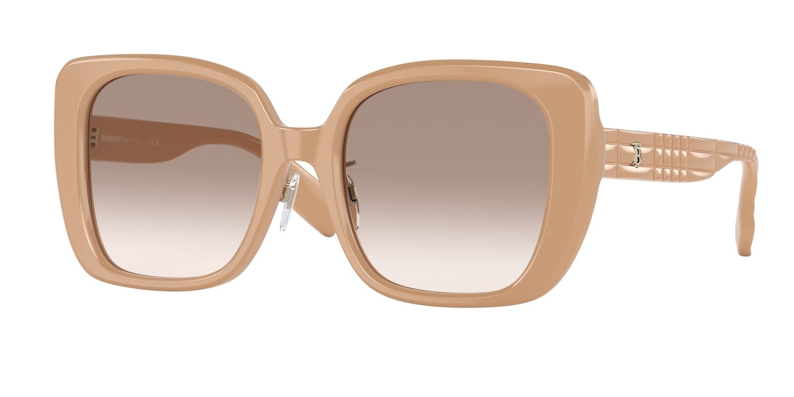 Burberry B4371 3990/13 BE4371 Sunglasses Beige 140mm Women