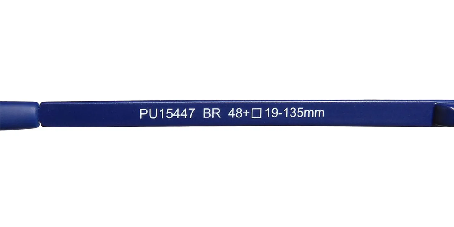 Puma 15447 br Eyeglasses Light Shiny Brown 48mm Unisex 8