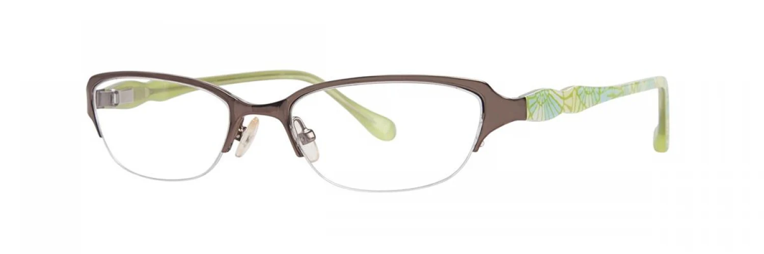 Lilly Pulitzer Jade Eyeglasses Brown 50mm Women