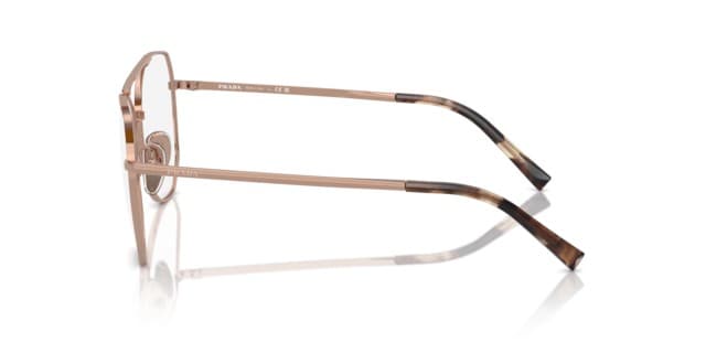Prada VPRA58 ZVF-1O1 Eyeglasses Rose Gold 56mm Women 3