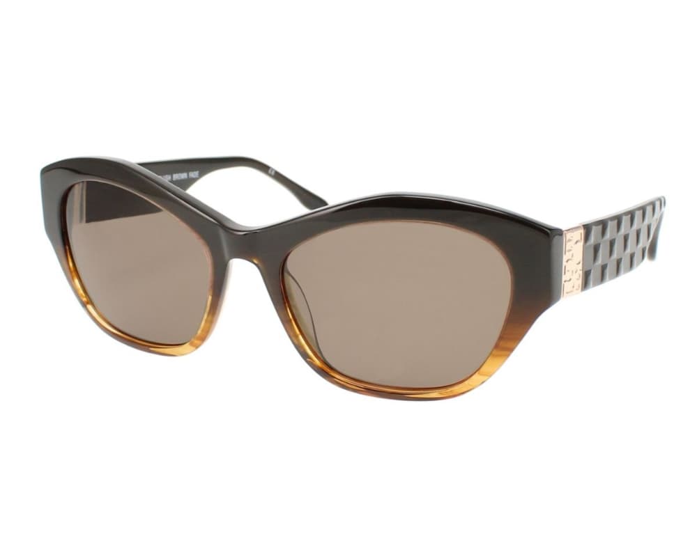 BCBGMAXAZRIA Plush Eyeglasses Brown Fade 57mm Women