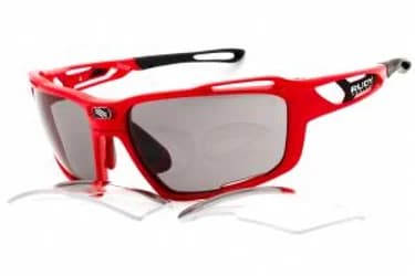 Rudy Project SP491045 S000 Sunglasses Fire Red G.- Smoke Transparent