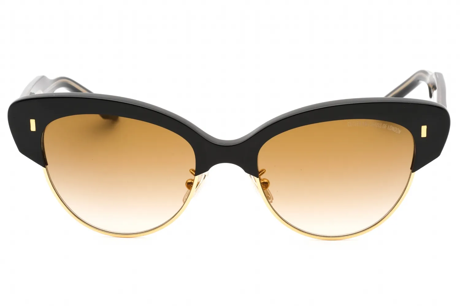 Cutler and Gross CG1351S 005 Sunglasses Black On Crystal 55mm Women 2