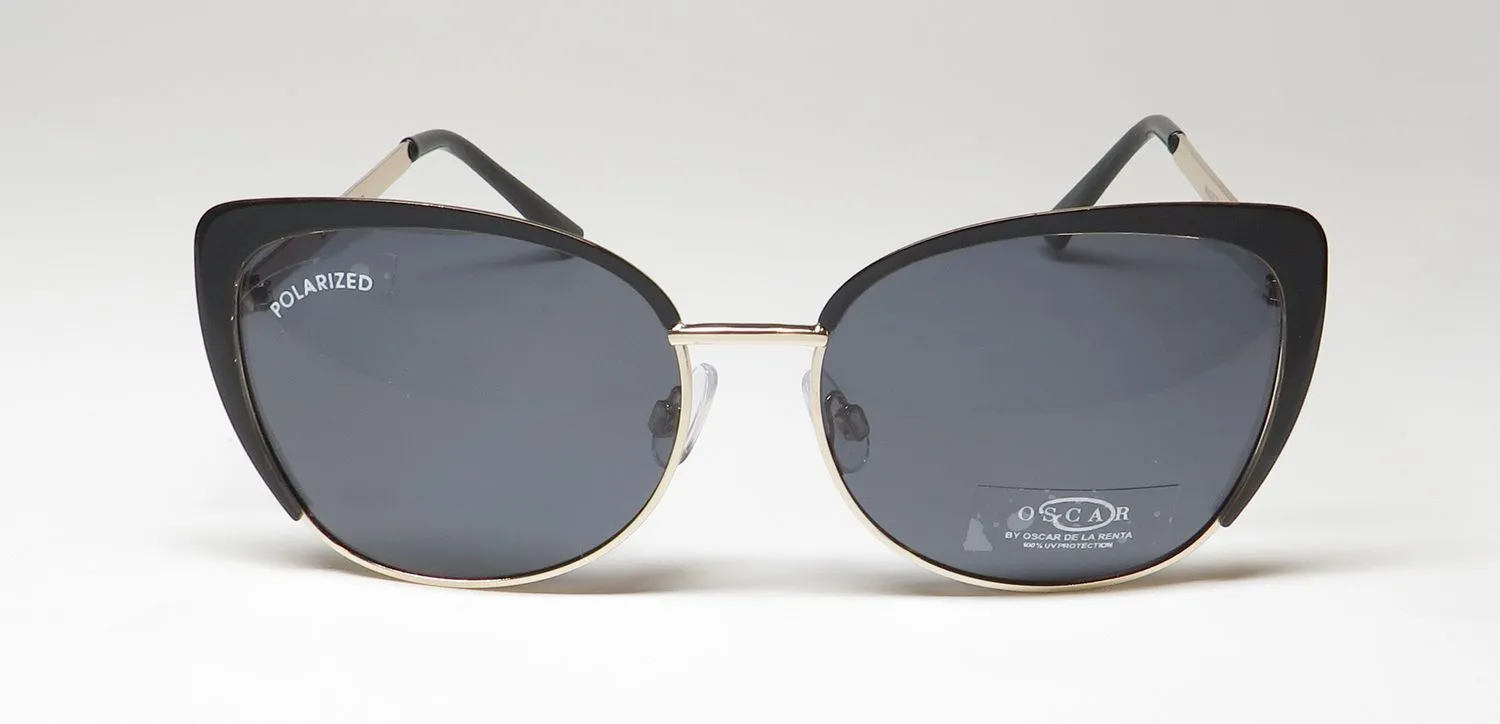 Oscar de la Renta Oscar 3077 701 Sunglasses Gold 56mm 3