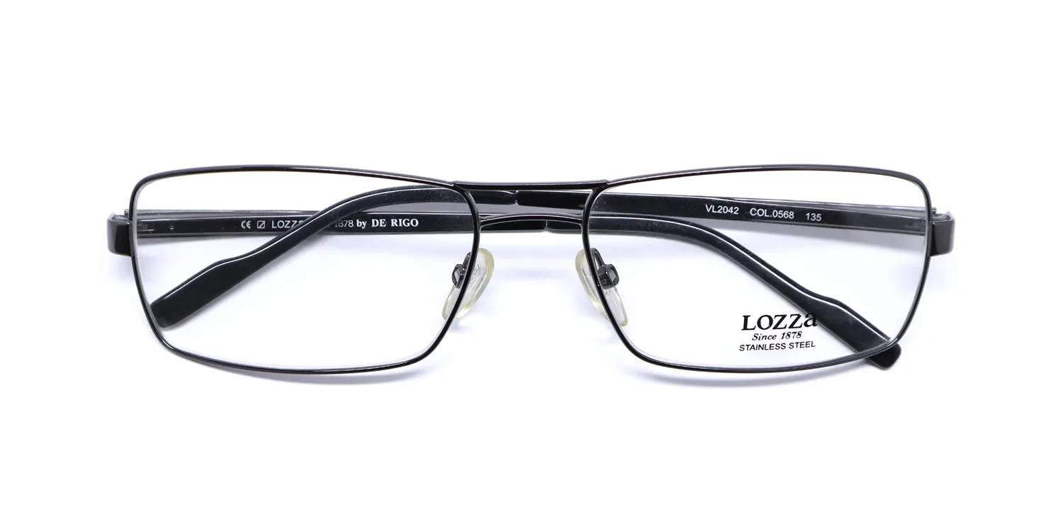 Lozza Vl2042 0568 Eyeglasses Gunmetal 56mm 2
