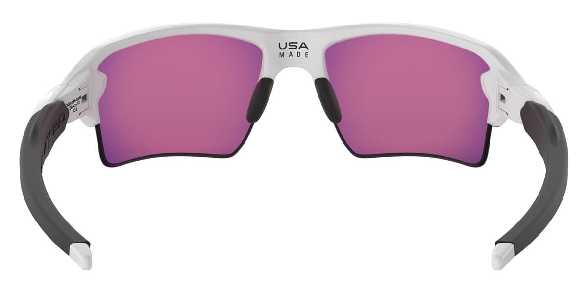 Oakley Flak 2.0 XL OO9188 03 Sunglasses White 59mm Men 4