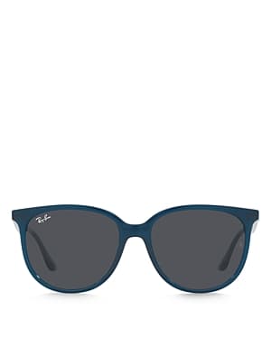 Ray-Ban RB4378F 6694/87 RB4378F Asian Fit Sunglasses Blue 145mm Women