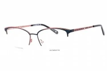 Liz Claiborne L 673 0E8W 00 Eyeglasses Navy 55mm