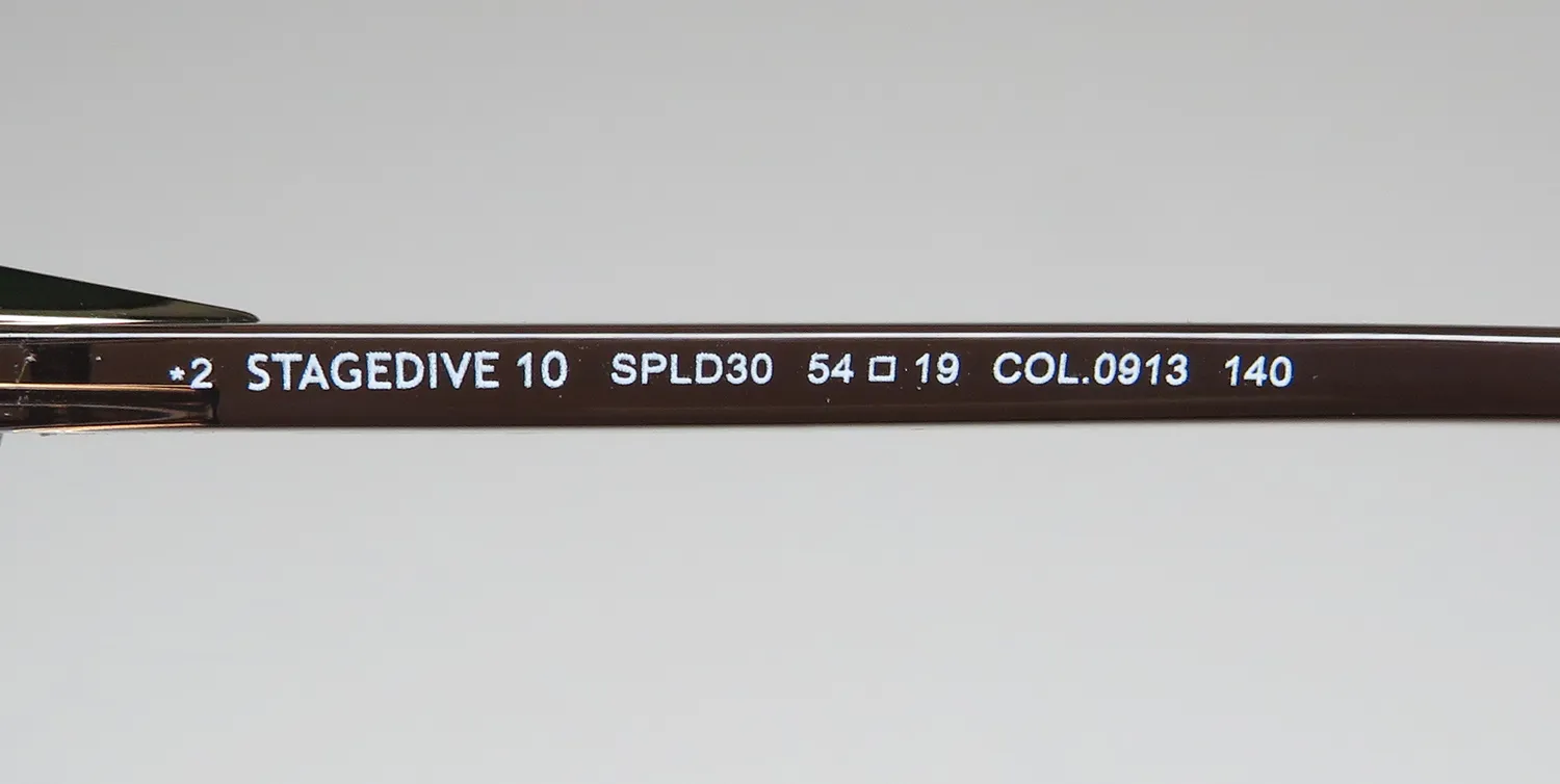 Police Spld30 0913 Sunglasses Transparent Brown 54mm 8