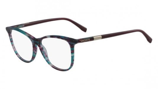 Lacoste L2822 444 L2822 Eyeglasses Multicolor 53mm Women