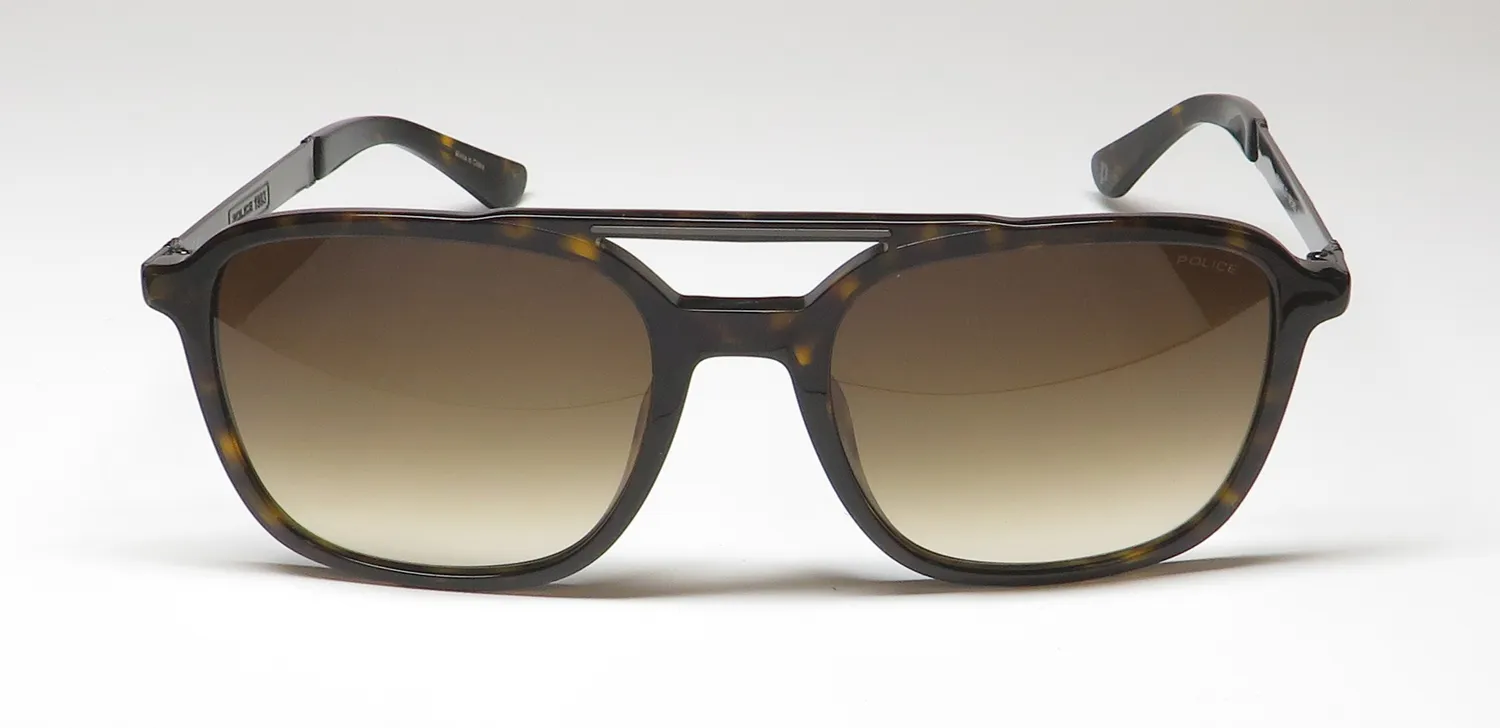 Police Spla53 0722 Sunglasses Brown 55mm 3