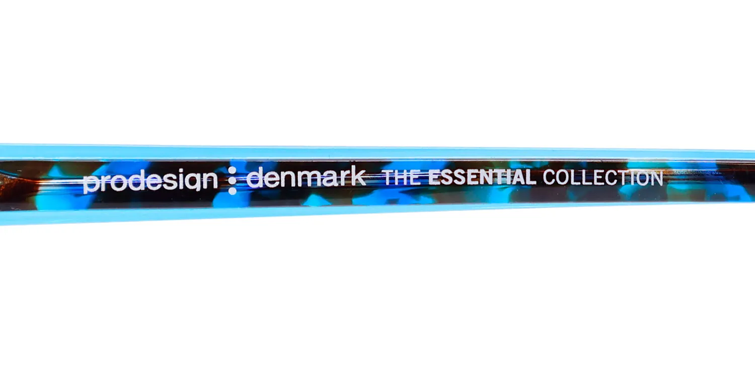 ProDesign Denmark Clear 1 8524 Eyeglasses Blue Tortoise 50mm Women 7