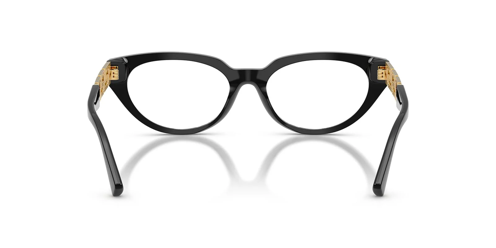 Versace MOD.3383 GB1 Eyeglasses Black 54mm Women 4