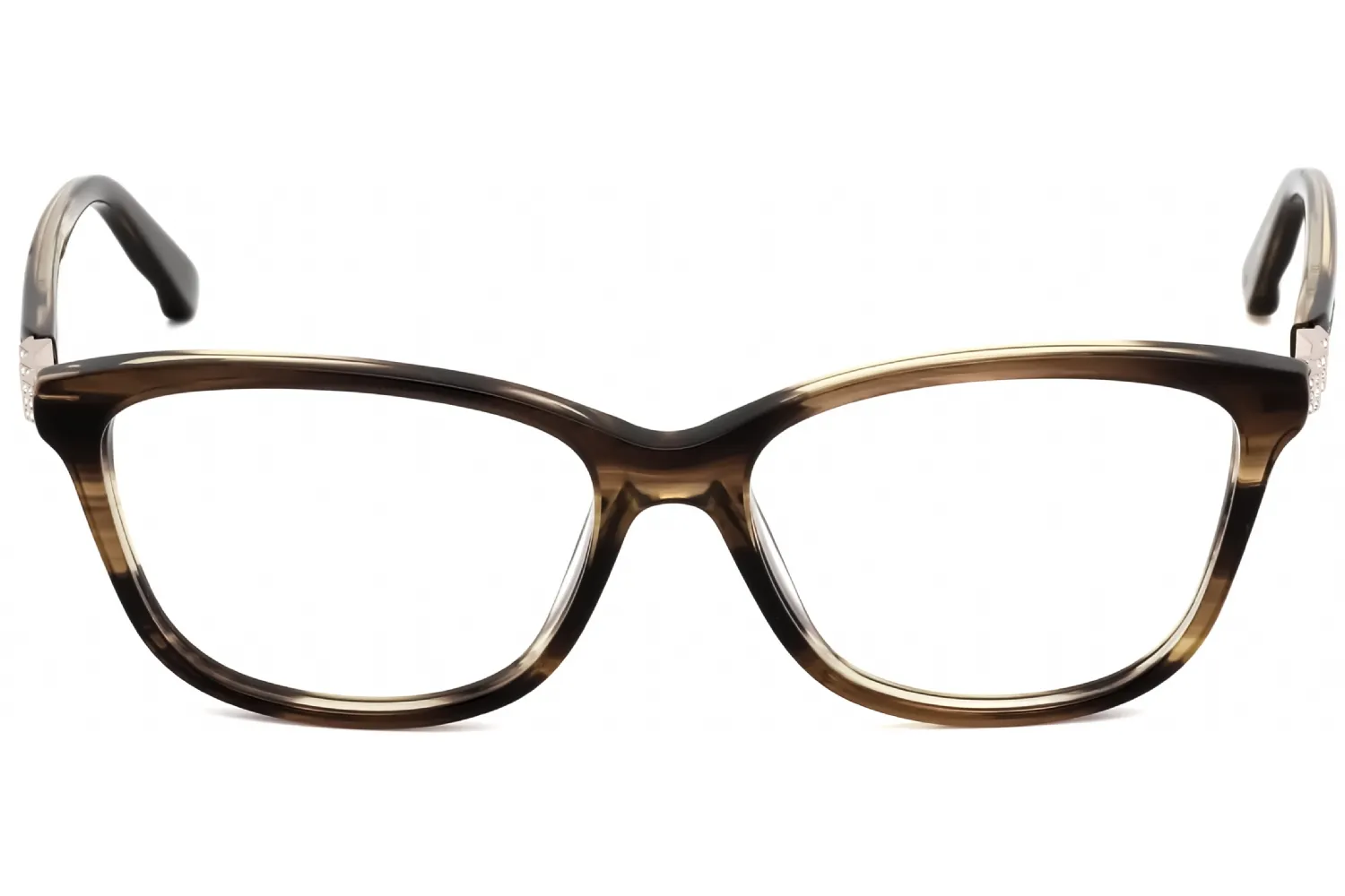 Swarovski SK5185 050 Eyeglasses Dark Brown 54mm Women 2