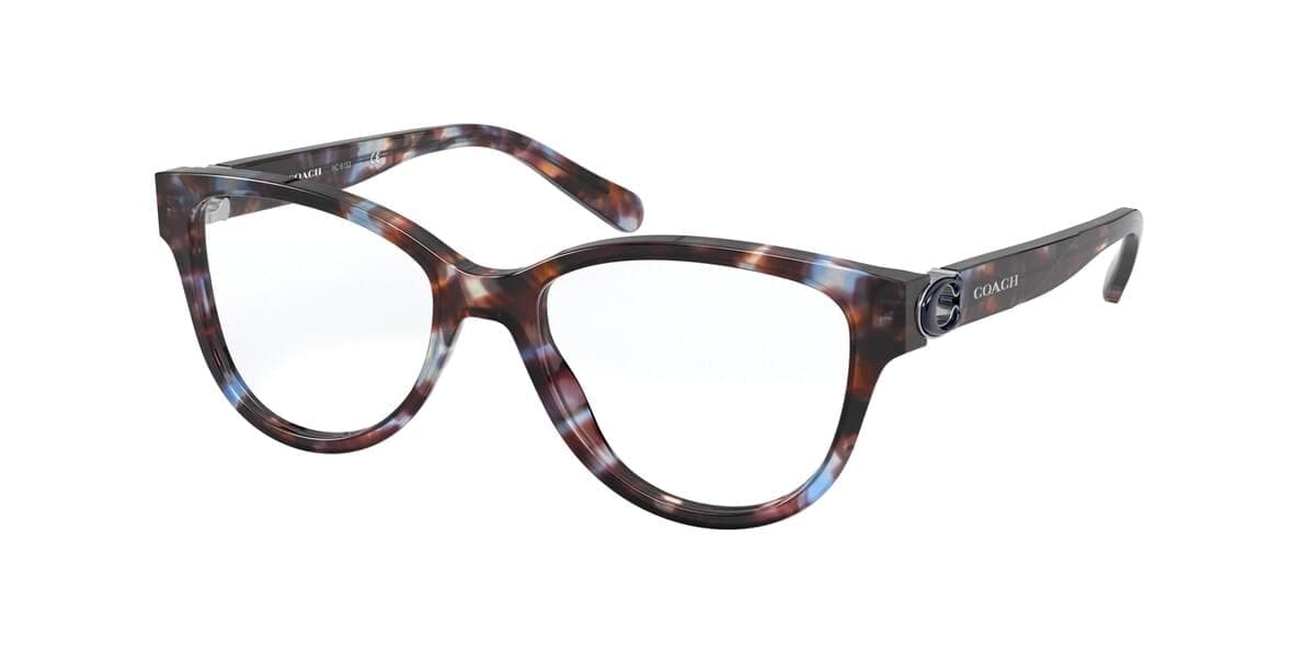 Coach HC6153 5613 Eyeglasses Blue Tortoise 51mm Women