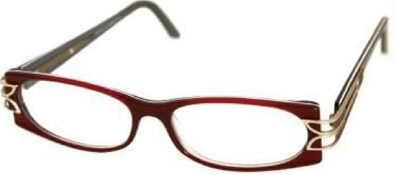 Cazal MOD.304 COL.102 Eyeglasses Red Gold 52mm Women