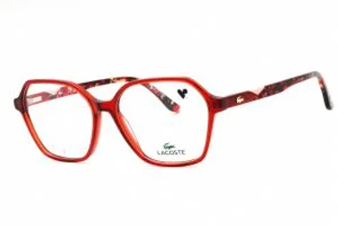 Lacoste L2988 615 Eyeglasses Trasnparent Red 55mm