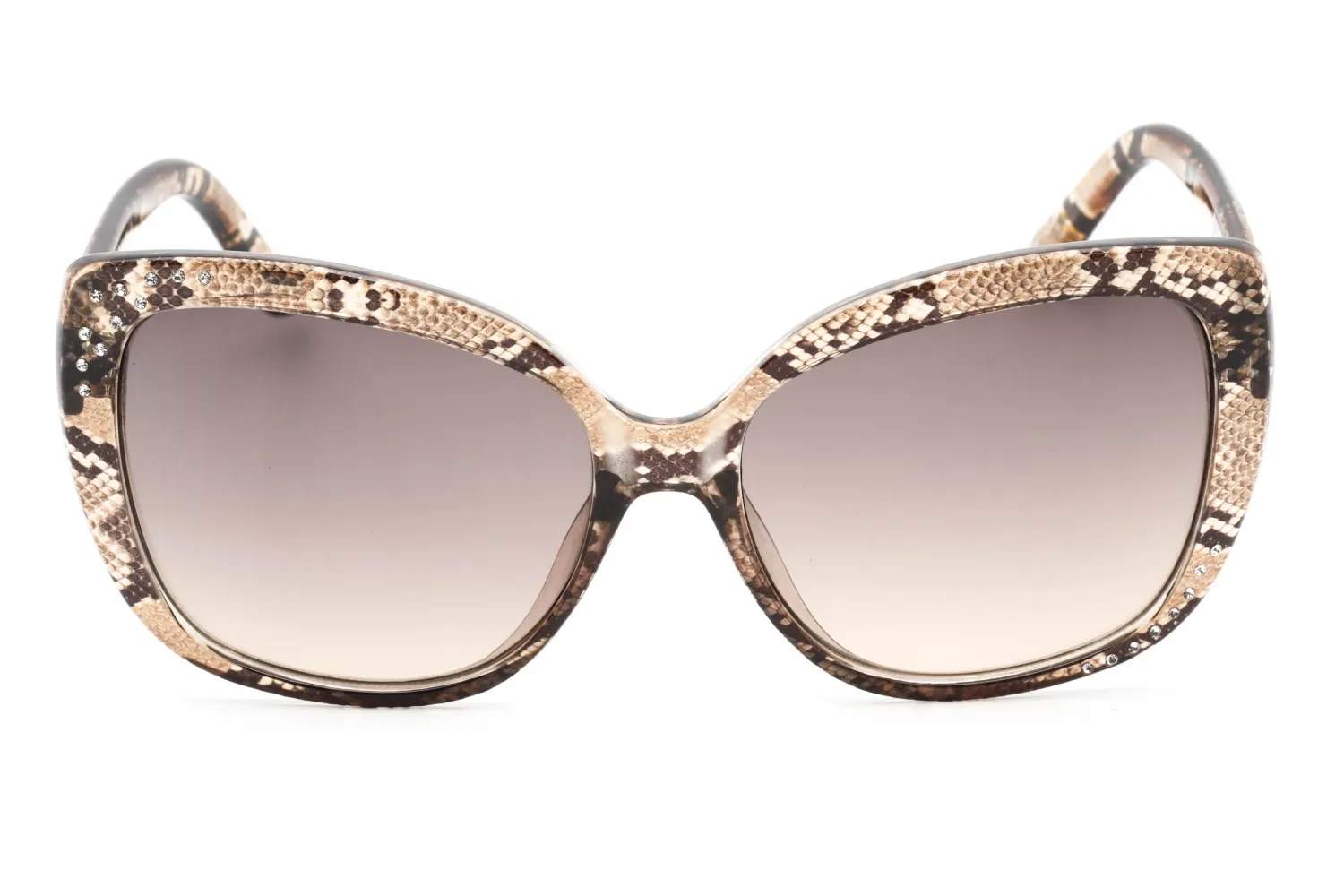 Guess Factory GF0383 45F Sunglasses Shiny Light Brown 57mm Women 2