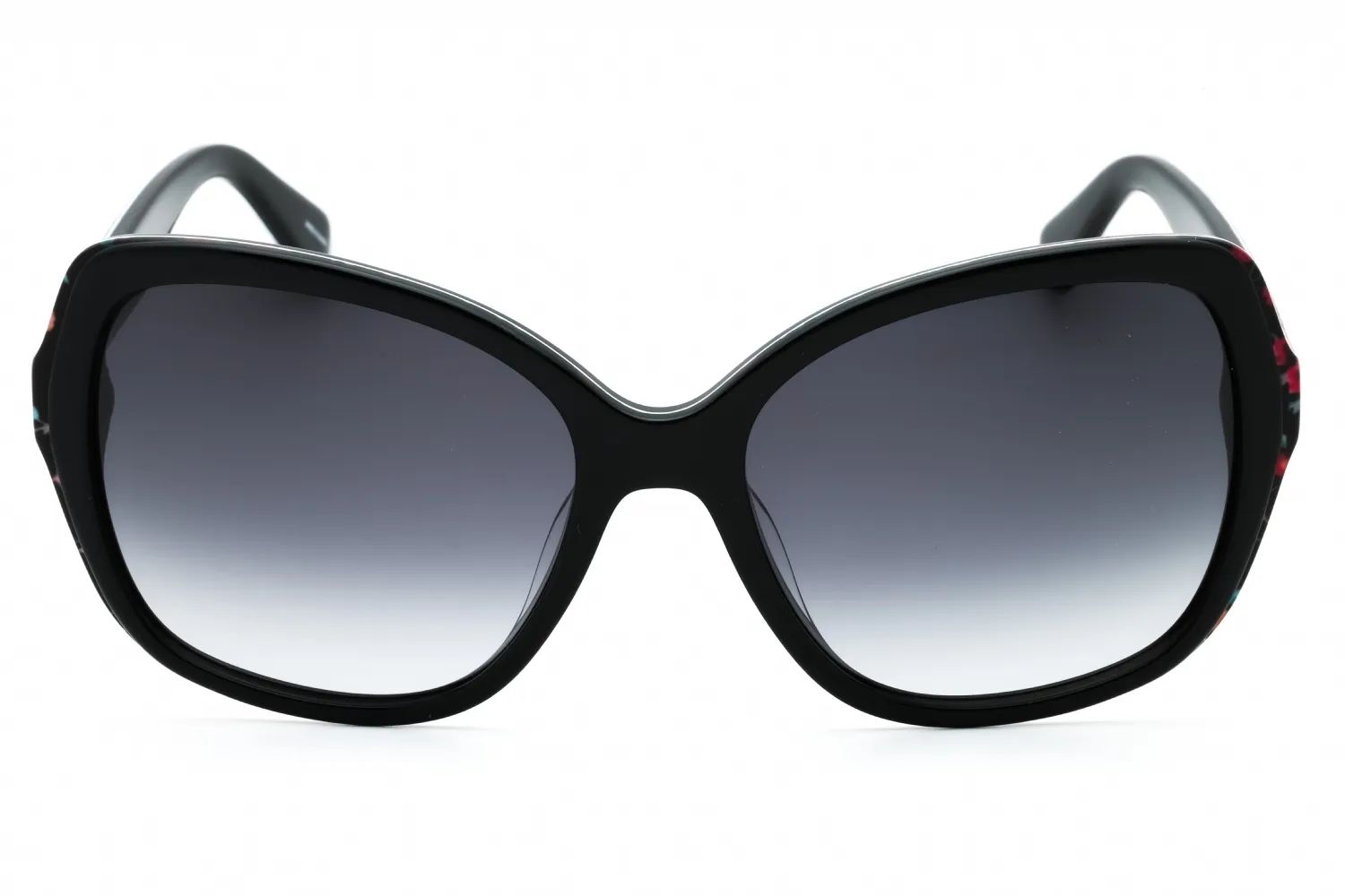 Kate Spade Karalyn/S 07RM 00 Sunglasses Bkgdtbcqn (9o Dark Gray Gradient Lens) 56mm Women 2