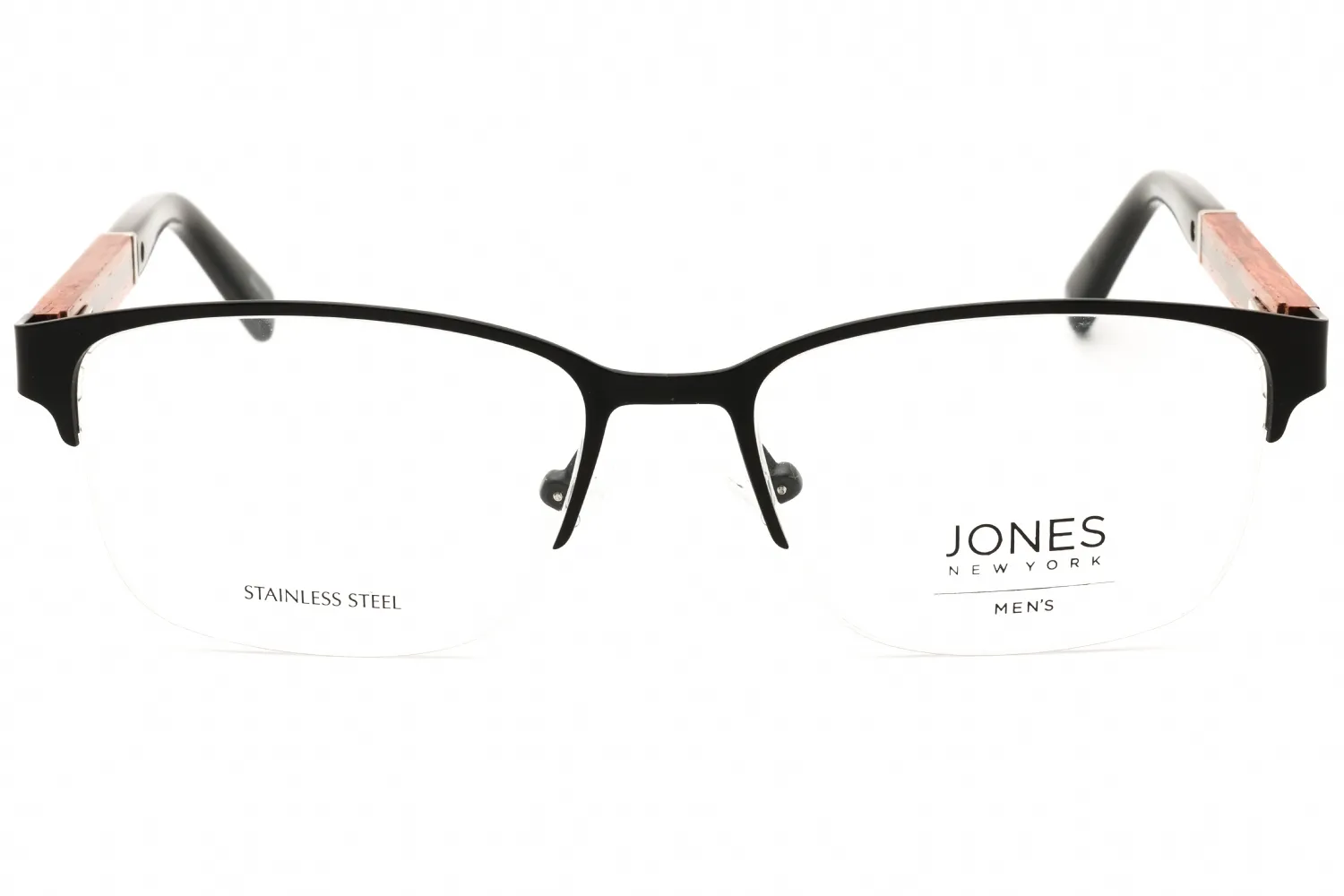 Jones New York VJOM375 0BLA Eyeglasses Black 53mm Men 2