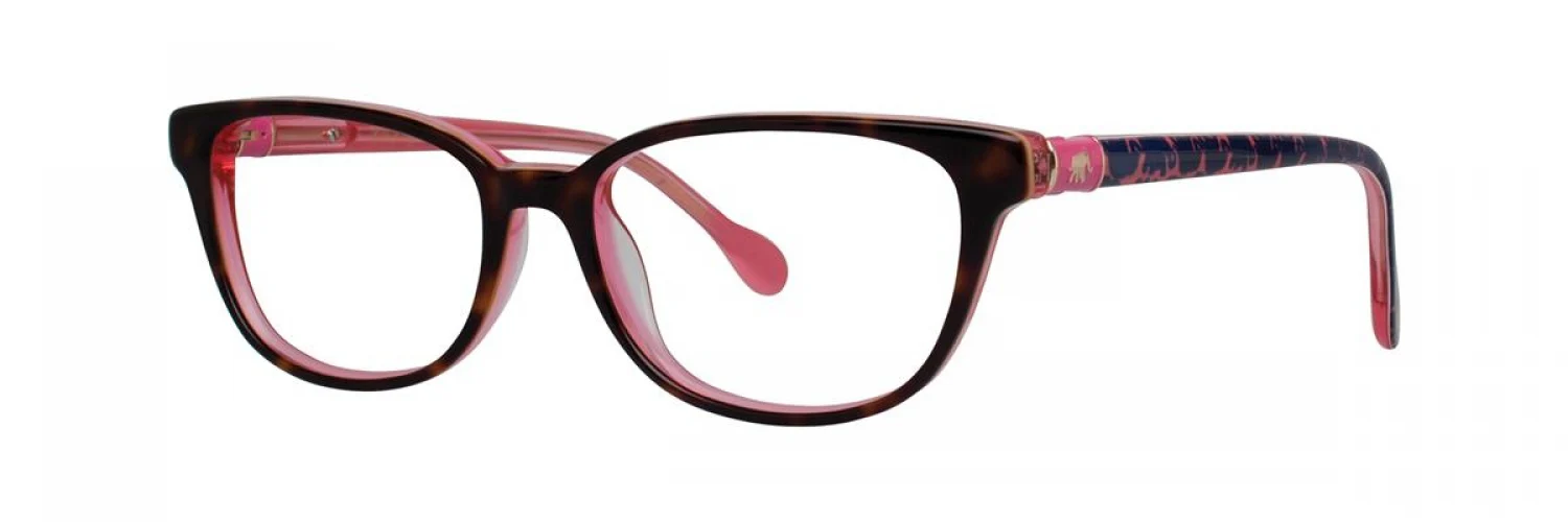 Lilly Pulitzer Ella Eyeglasses Tortoise 46mm Kids