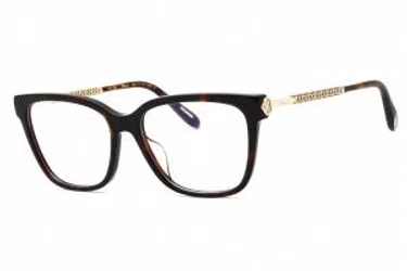 Chopard VCH333S 743 Eyeglasses Shiny Brown Havana