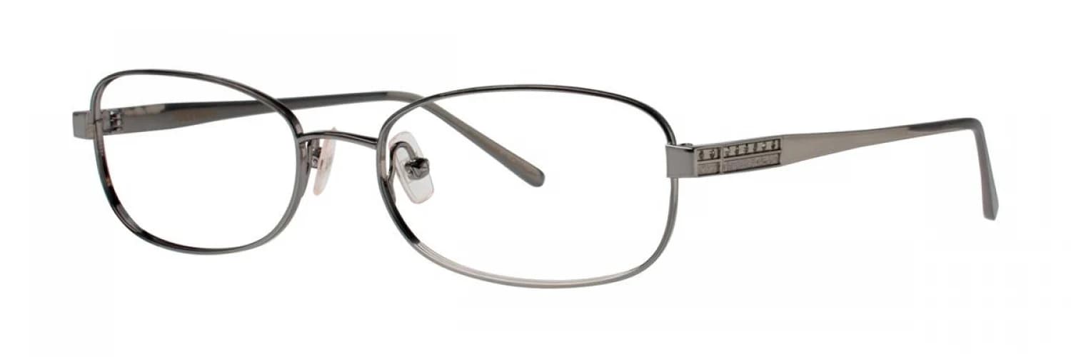 Vera Wang Dolcezza Eyeglasses Gunmetal 54mm Women