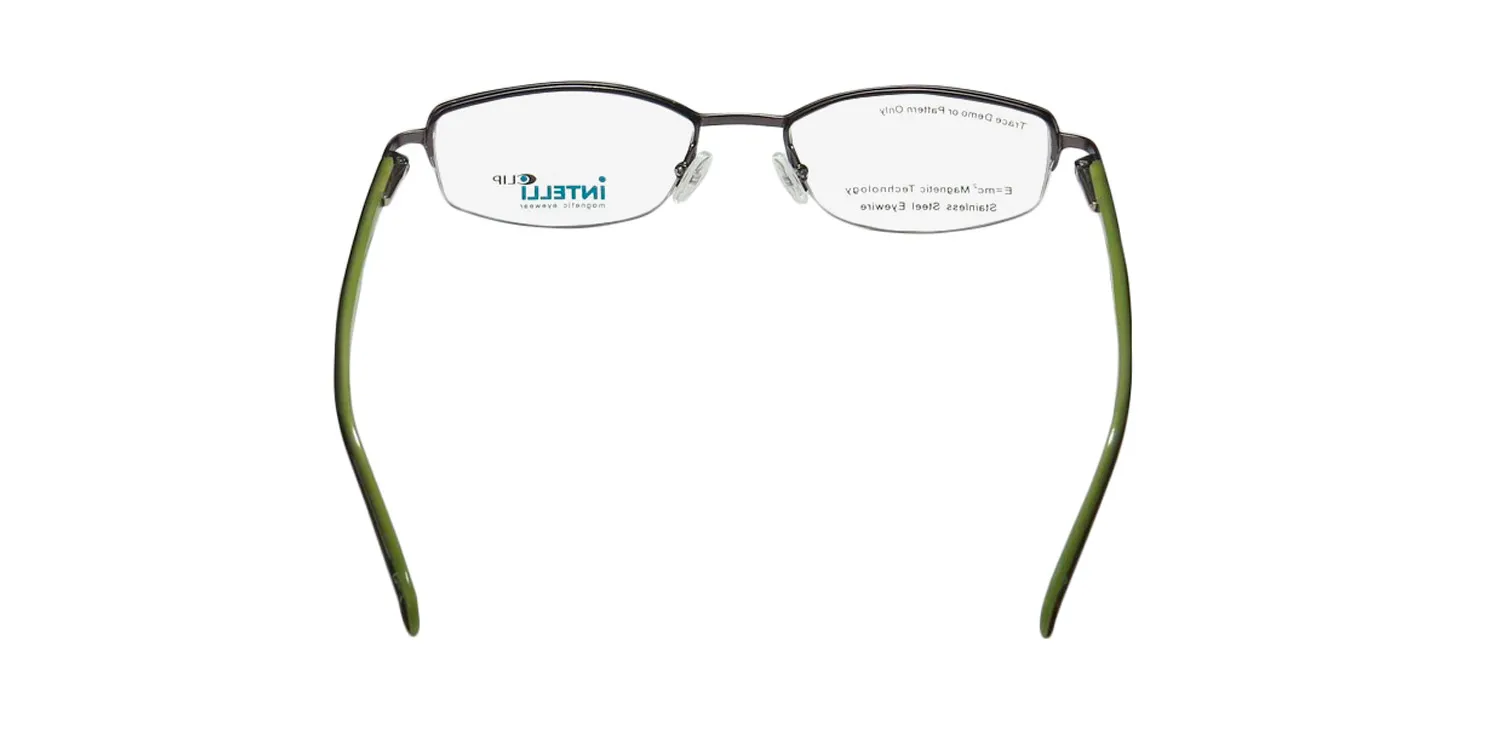 Elite Eyewear 748 matte silver Eyeglasses Matte Silver 50mm Unisex 6