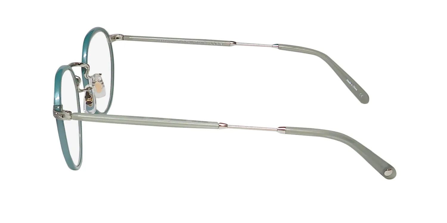Garrett Leight Wilson Blue Light Technology spl-bs-sf Eyeglasses Sage Pearl 46mm 4