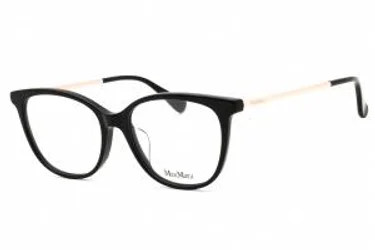 Max Mara MM5008-F 001 Eyeglasses Shiny Black 54mm