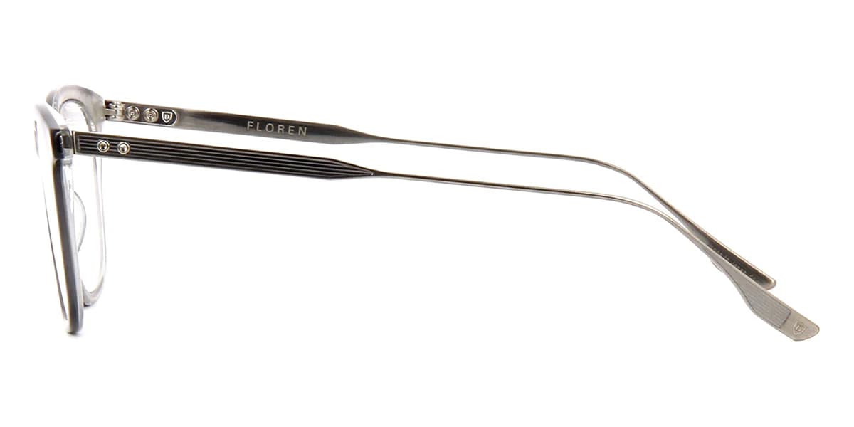 Dita DTX114-49-03 Eyeglasses Antique Silver 49mm Unisex