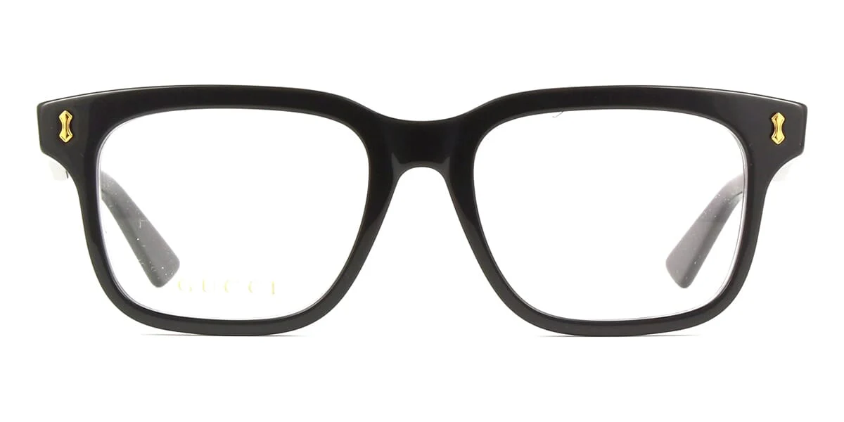 Gucci GG1265O 004 Eyeglasses Black 55mm Men 2