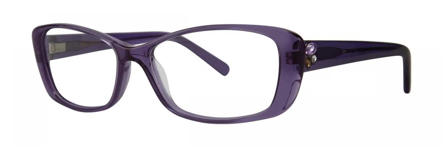 Vera Wang Eos Eyeglasses Plum 55mm Women