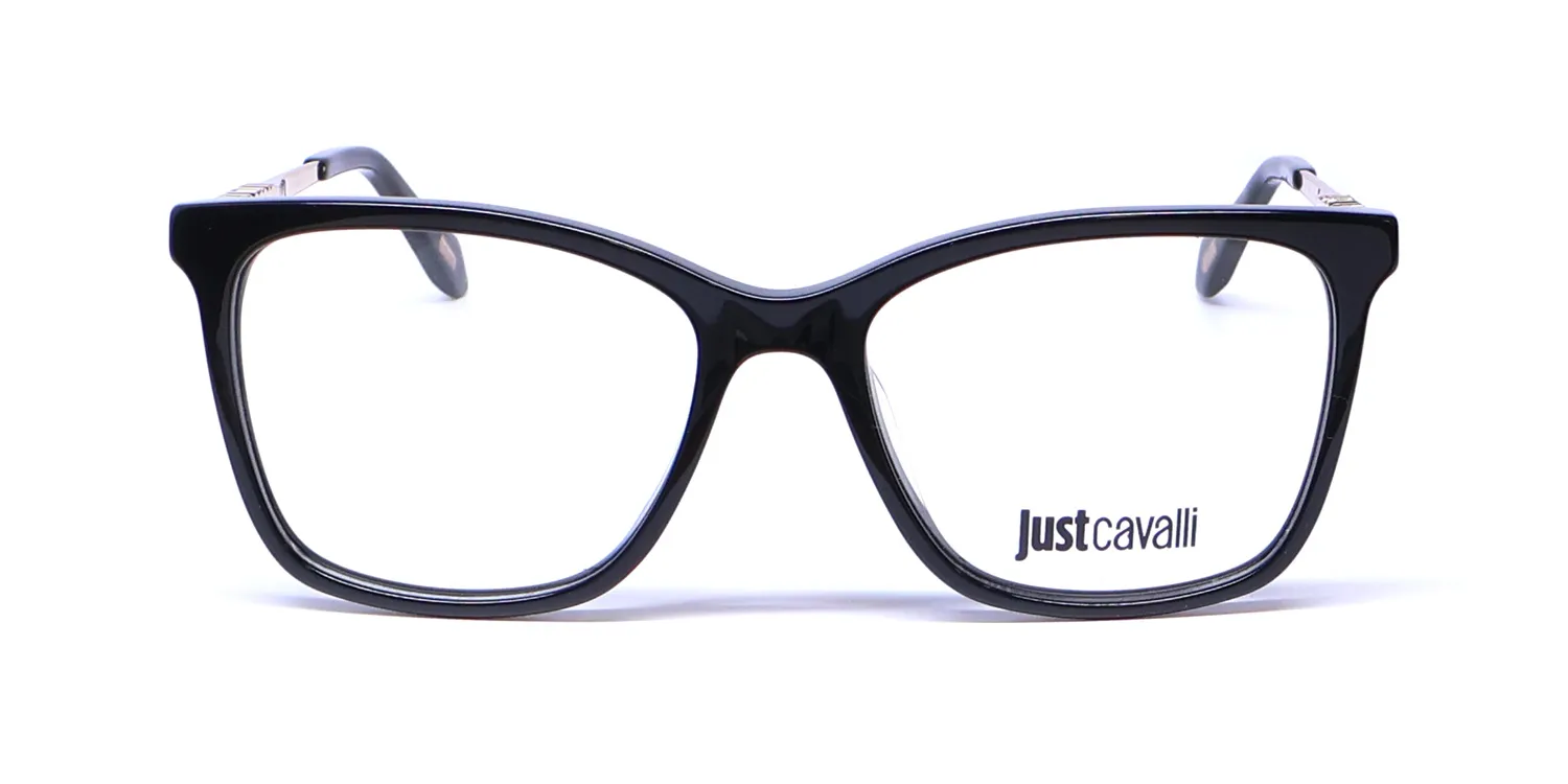Just Cavalli Vjc007 0700 Eyeglasses Black 53mm 3