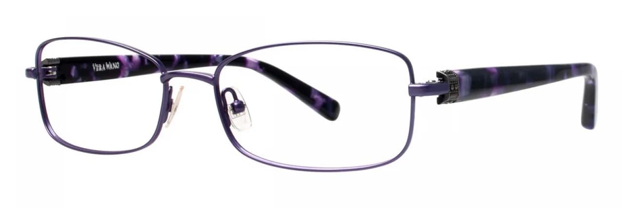 Vera Wang V336 Eyeglasses Lilac 52mm Women