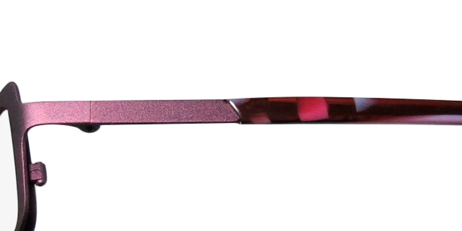 Kensie Exploration pu Eyeglasses Matte Purple With Glitter 52mm 6